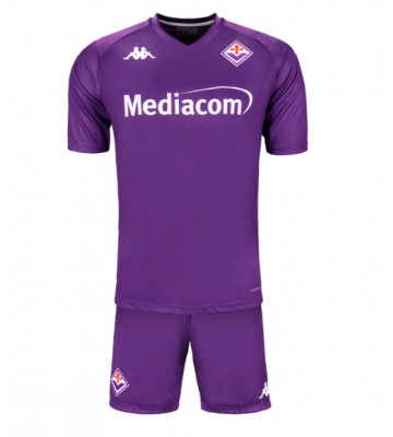 Fiorentina Primera Equipación Niños 2024-25 Manga Corta (+ Pantalones cortos)